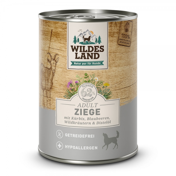 Wildes Land Ziege mit Kürbis 400g